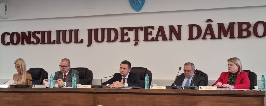 Ordinea de zi a ședinței ordinare a Consiliului județean Dâmbovița