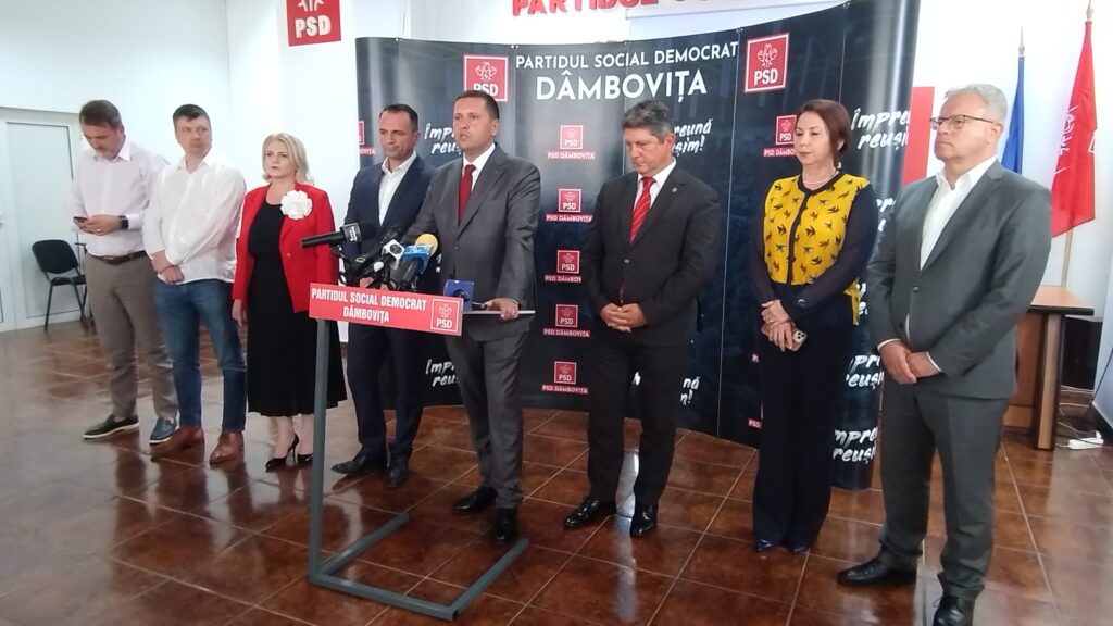 Organizația PSD Dâmbovița îi susține pe Marcel Ciolacu! La Congresul din 24 august, președintele Corneliu Ștefan candidează pentru funcția de vicepreședinte PSD pentru Regiunea Sud-Muntenia